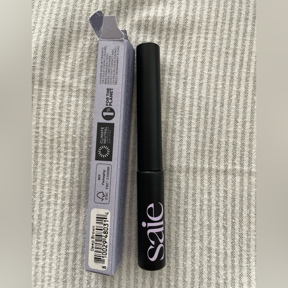 Saie Brow Butter Sculpting Grooming Brow Pomade Deep Brown Natural Non-toxic NEW - Picture 1 of 7